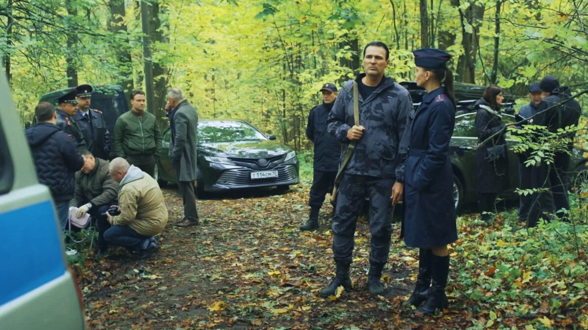 Момент из трейлера сериала Закон тайги